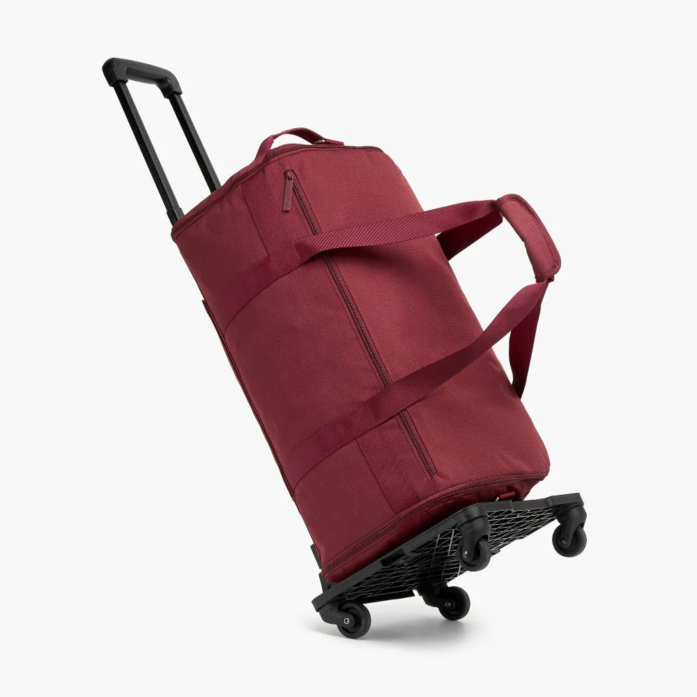 60L Carry-On Travel Duffle with Trolley Sleeve