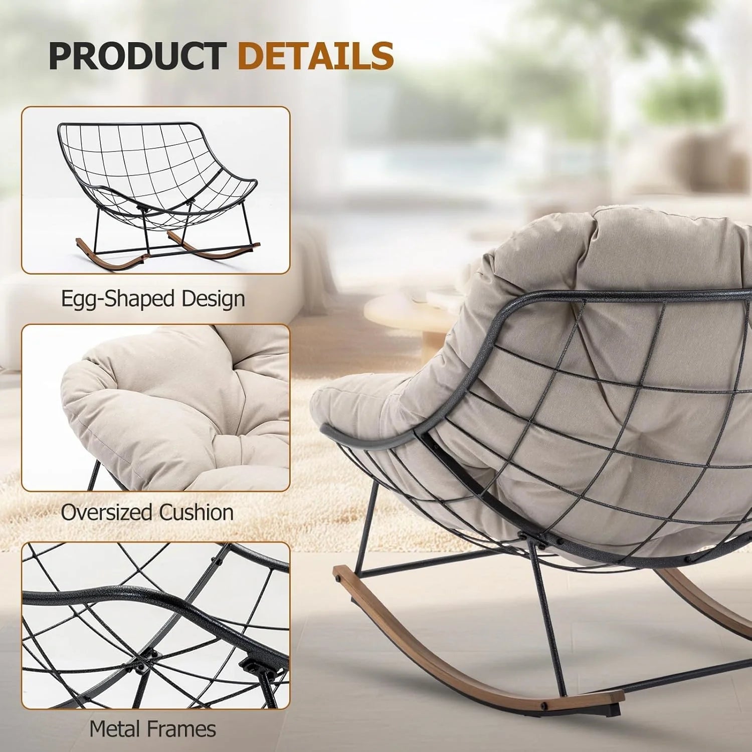 Outdoor Rocking Chair