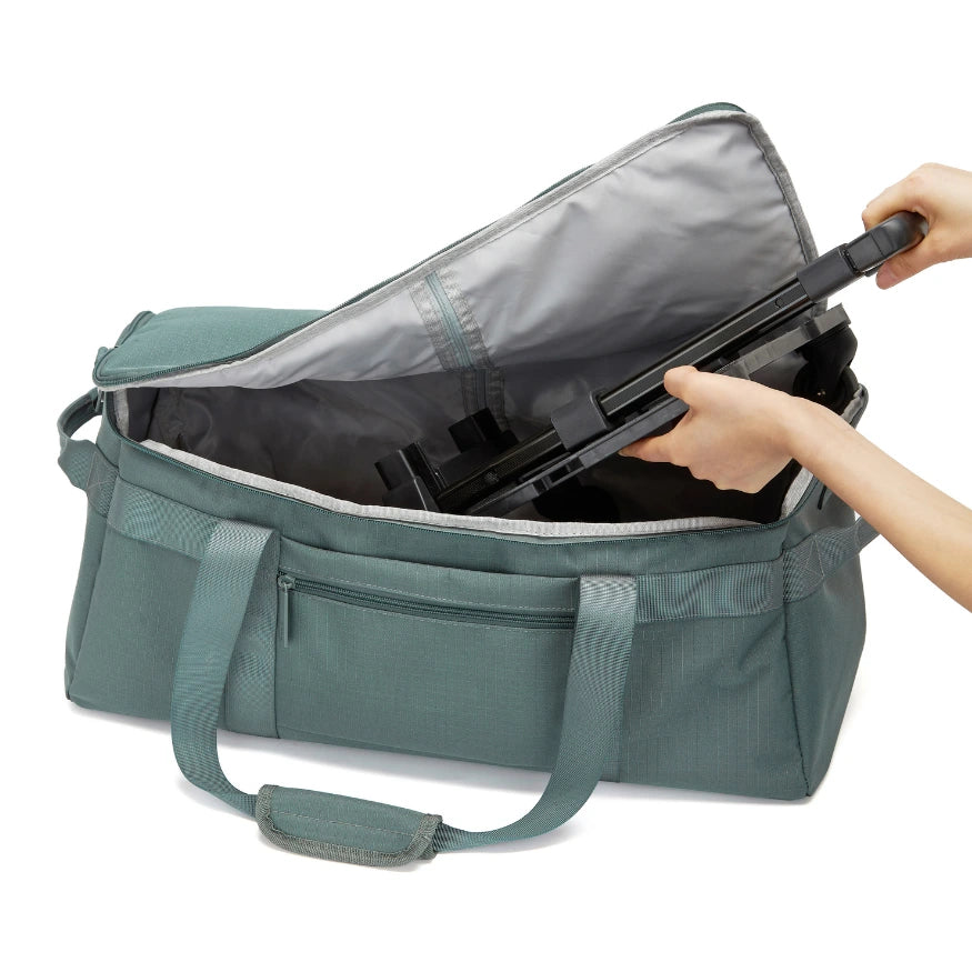 60L Carry-On Travel Duffle with Trolley Sleeve