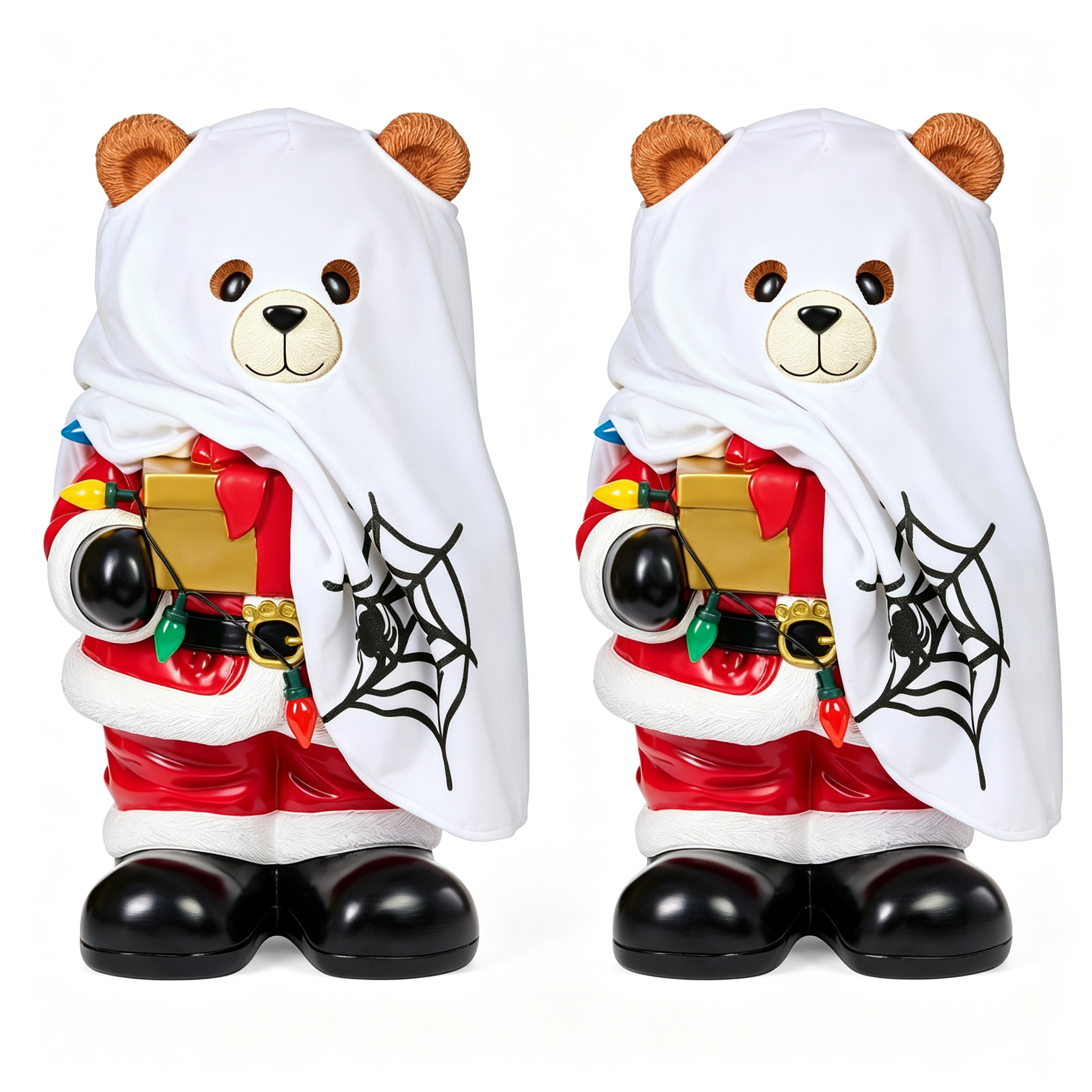 23.6" Holiday Bear with Ghost Costume
