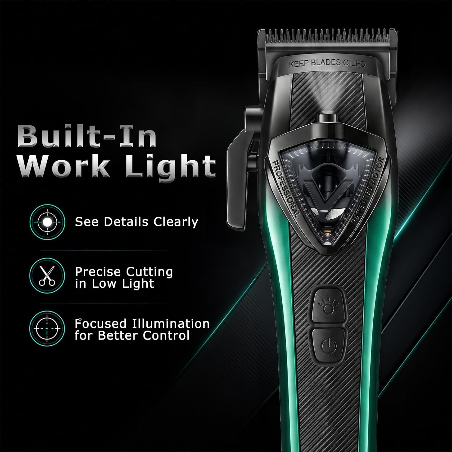 Professional Hair Clippers for Men Kit