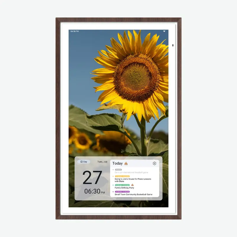 Dual-Mode Digital Family Wall Calendar