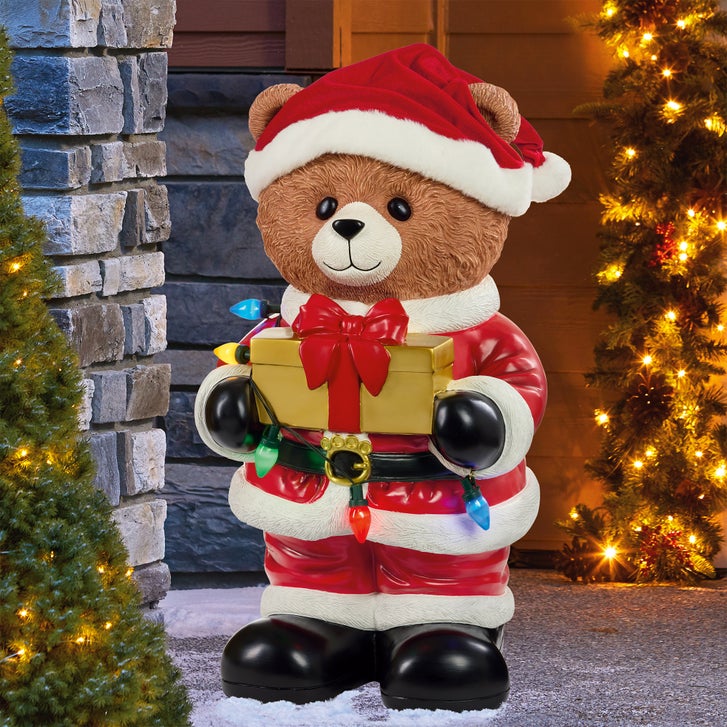 23.6" Holiday Bear with Ghost Costume