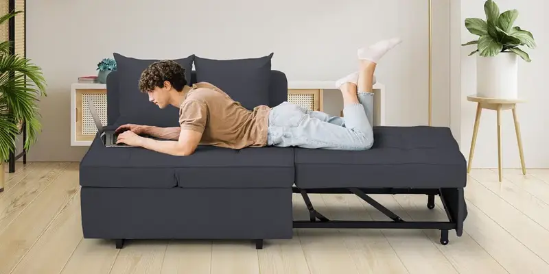 EROMMY futon backrest mechanism allowing multi-angle adjustment