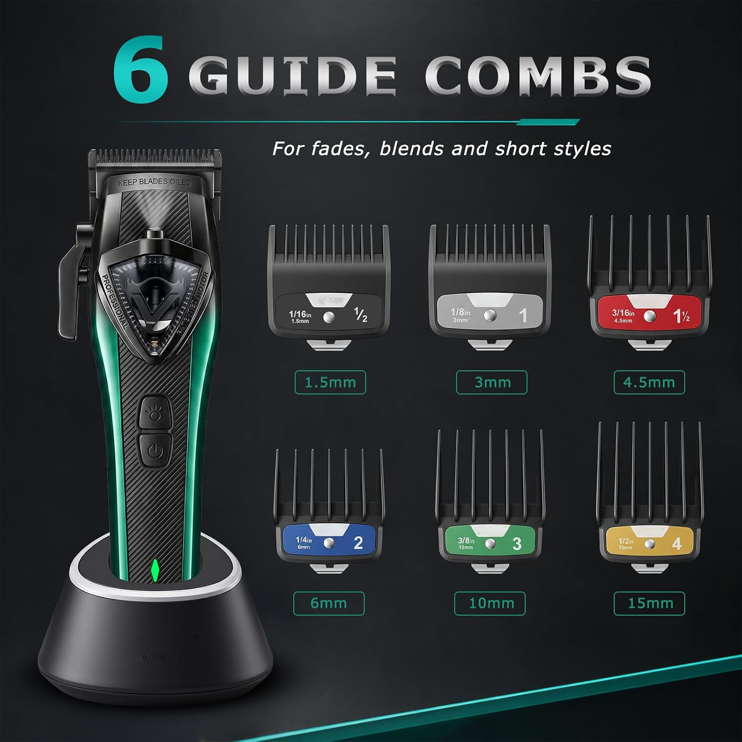 Professional Hair Clippers for Men Kit