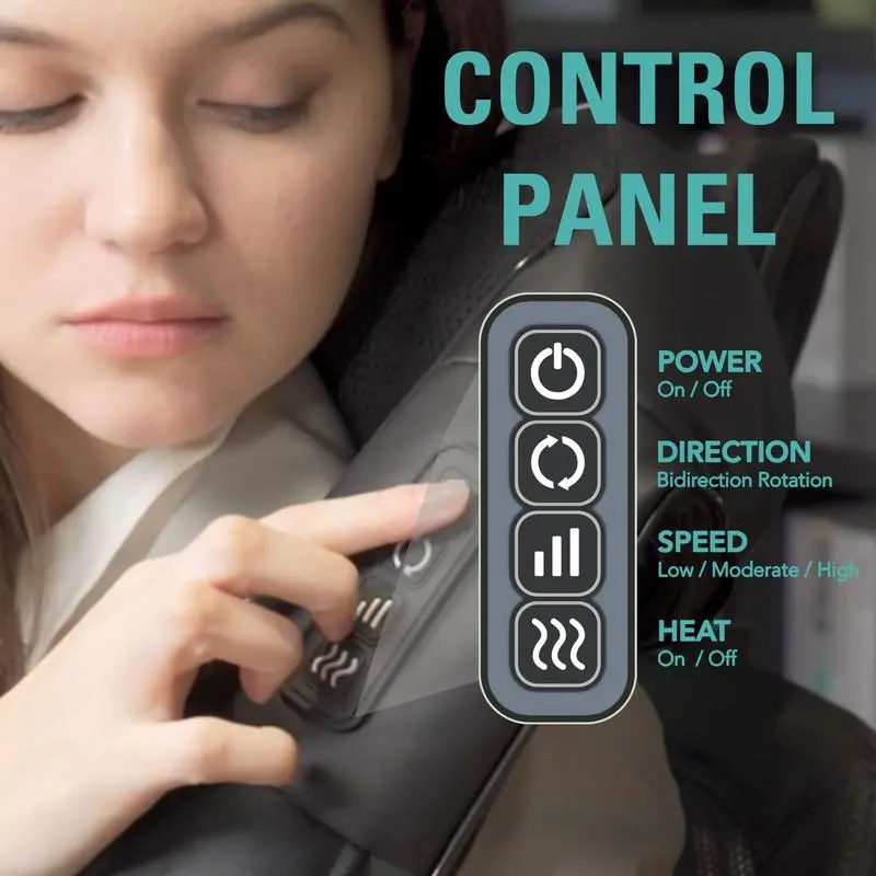 [Cordless] Neck Shoulder Back Massager with Heat