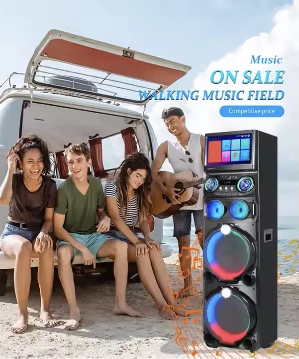 ⚡Last Day 50% OFF🎤 15.4” Video Speaker System