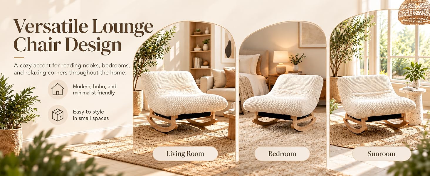 Versatile bean bag chair in living room bedroom reading nook
