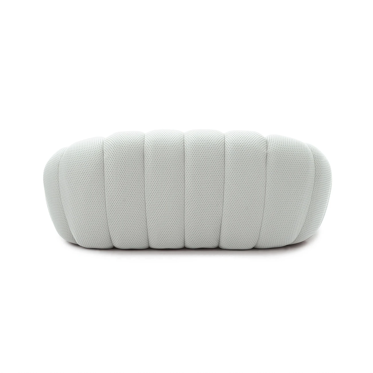 Side view of Bubble Sofa showing low-profile design
