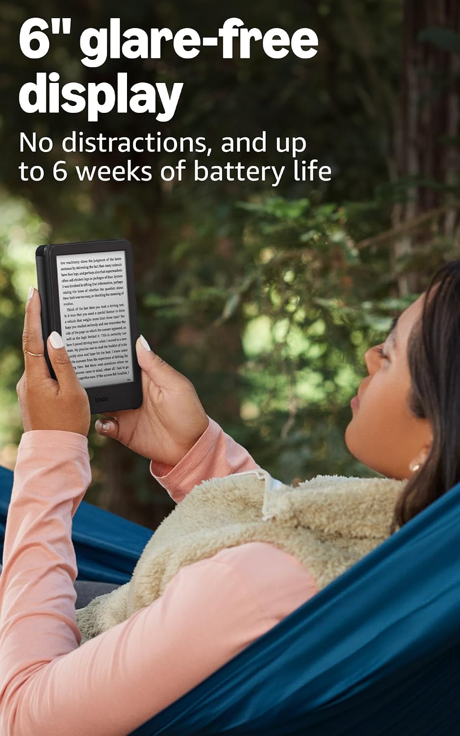 16 GB (2024 model) - Light and compact, with fast page turns, and high contrast ratio - Matcha
