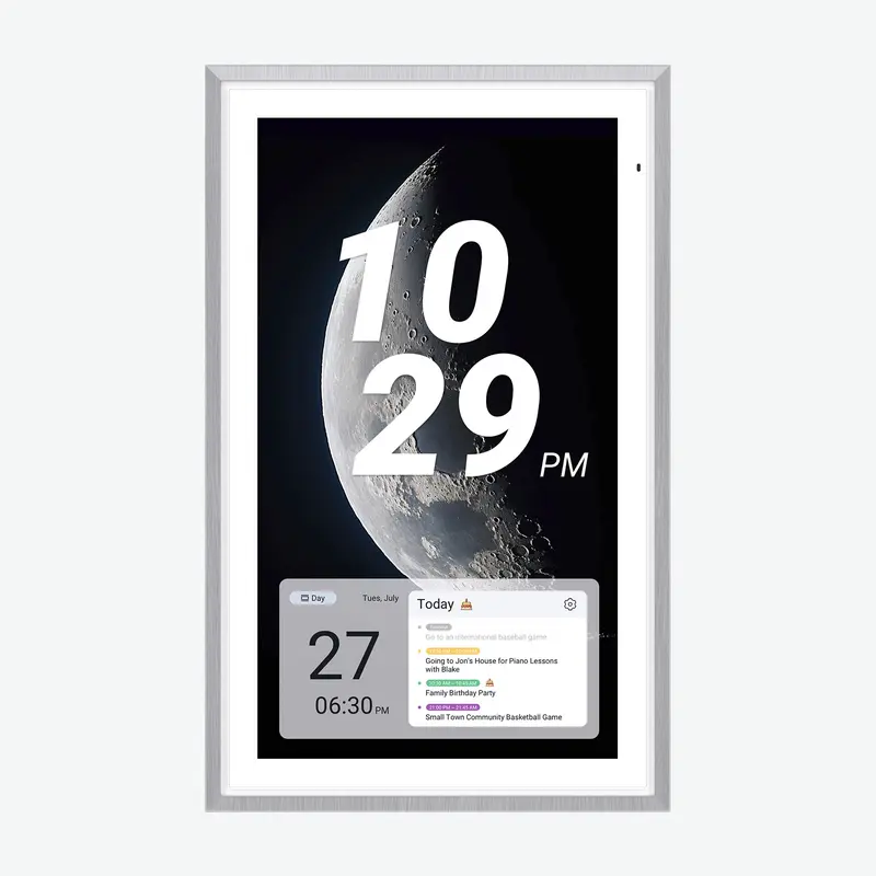 Dual-Mode Digital Family Wall Calendar