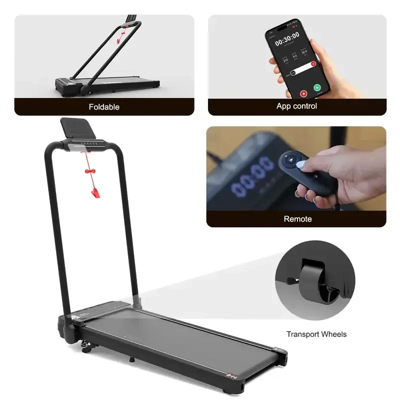 Tousains 2 in 1 Under Desk Treadmill - Portable & Quiet