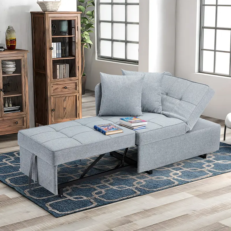  3-in-1 Convertible Lounge Chair Bed