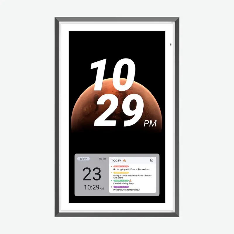 Dual-Mode Digital Family Wall Calendar