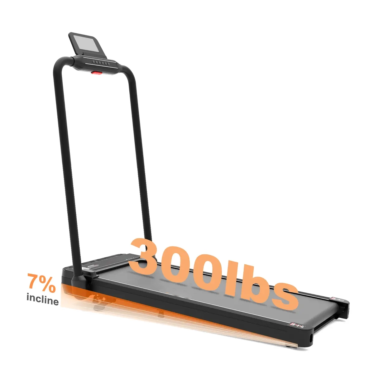 Tousains 2 in 1 Under Desk Treadmill - Portable & Quiet