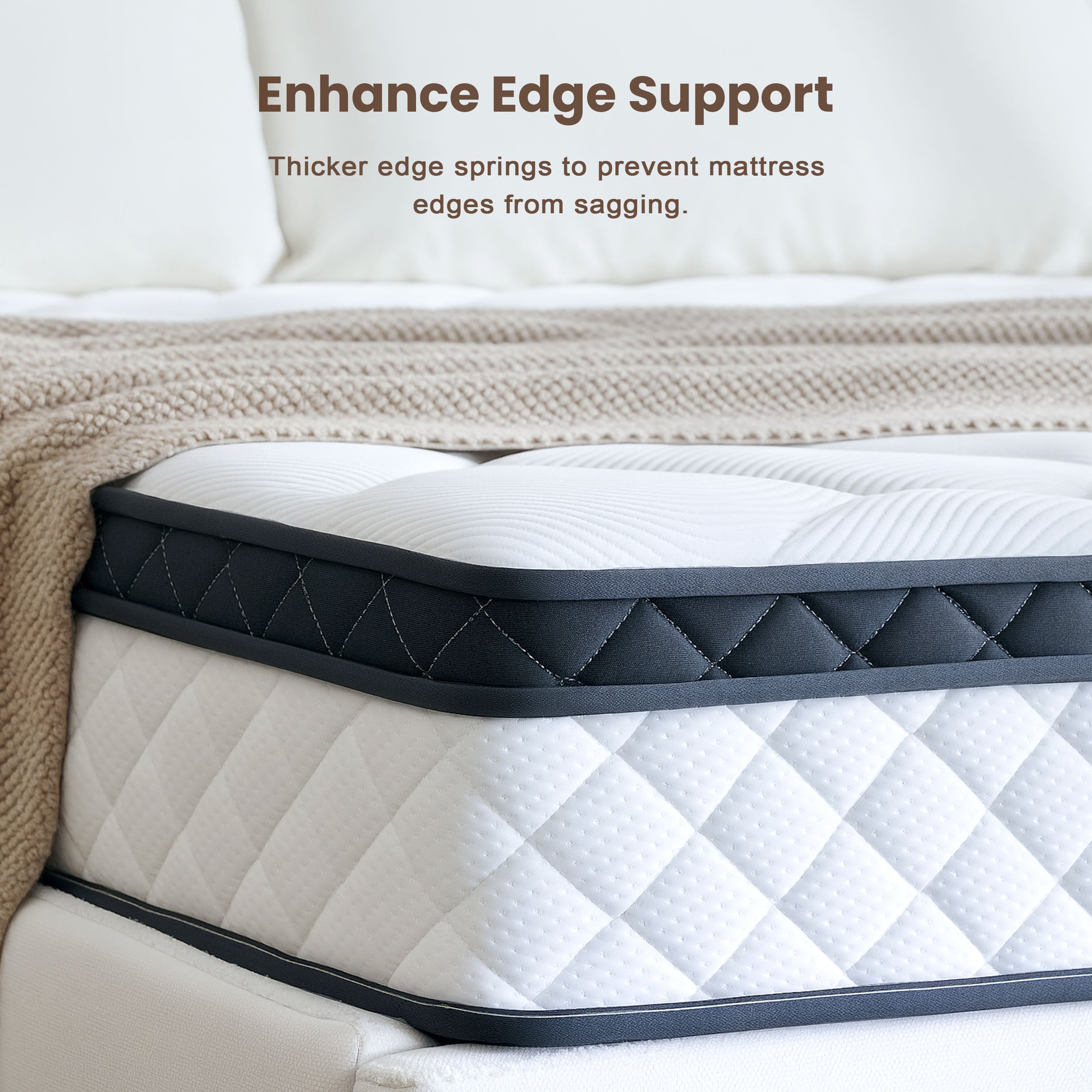 🎉Special Summer Offer!🛏️Mattress 10-12 Inch Hybrid Mattresses in a Box