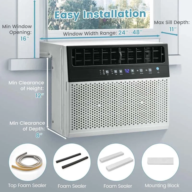 🎉 Exclusive Deal · Limited Stock🎉10000 BTU U-Shaped Window Air Conditioner