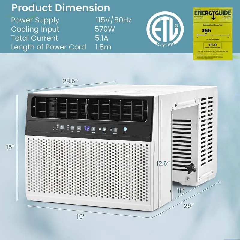 🎉 Exclusive Deal · Limited Stock🎉10000 BTU U-Shaped Window Air Conditioner