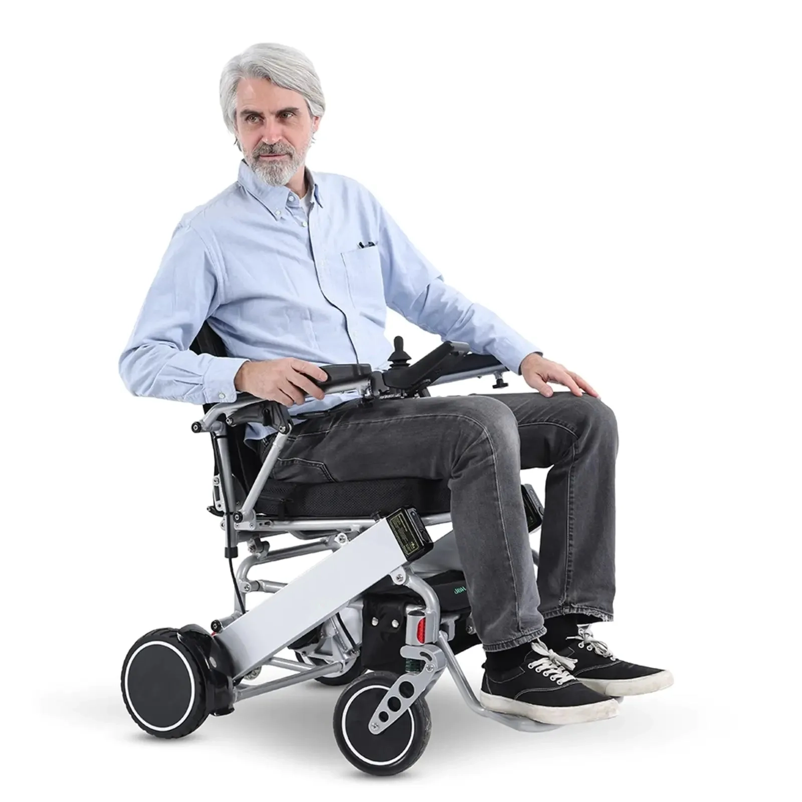 Fully Foldable Carbon Fiber Wheelchair(D03 Upgrade to D36 dual motor for a limited time)
