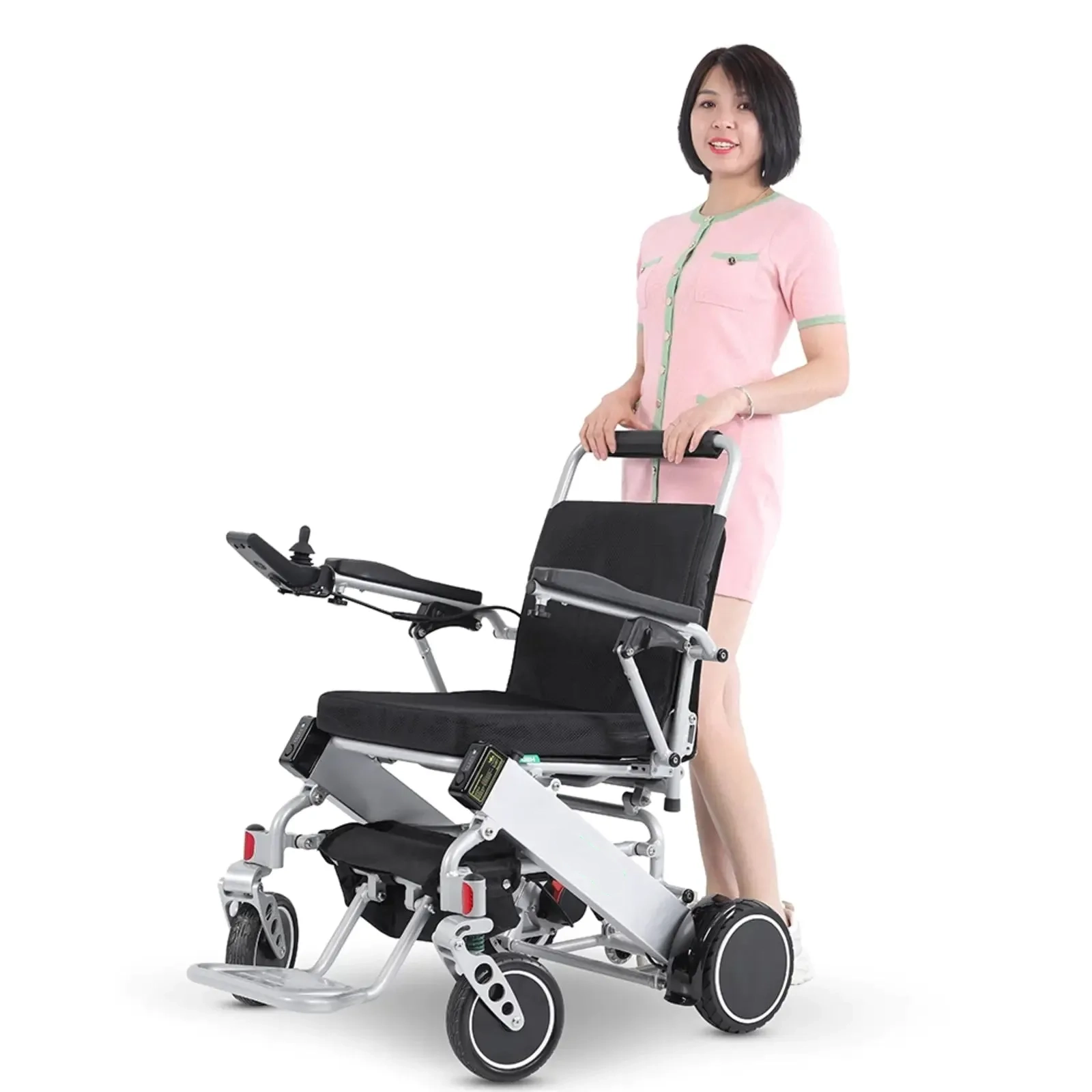 Fully Foldable Carbon Fiber Wheelchair(D03 Upgrade to D36 dual motor for a limited time)