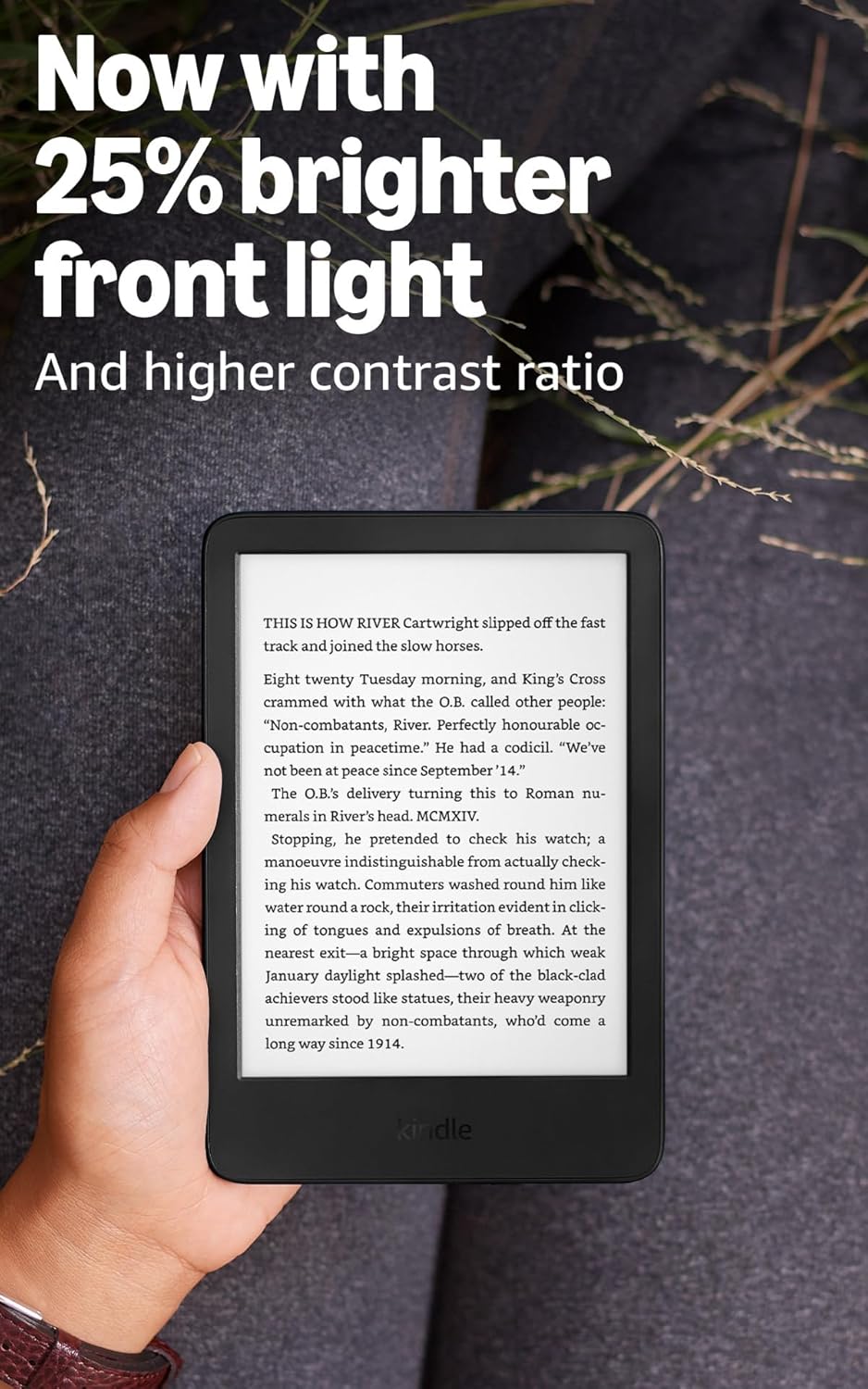 16 GB (2024 model) - Light and compact, with fast page turns, and high contrast ratio - Matcha