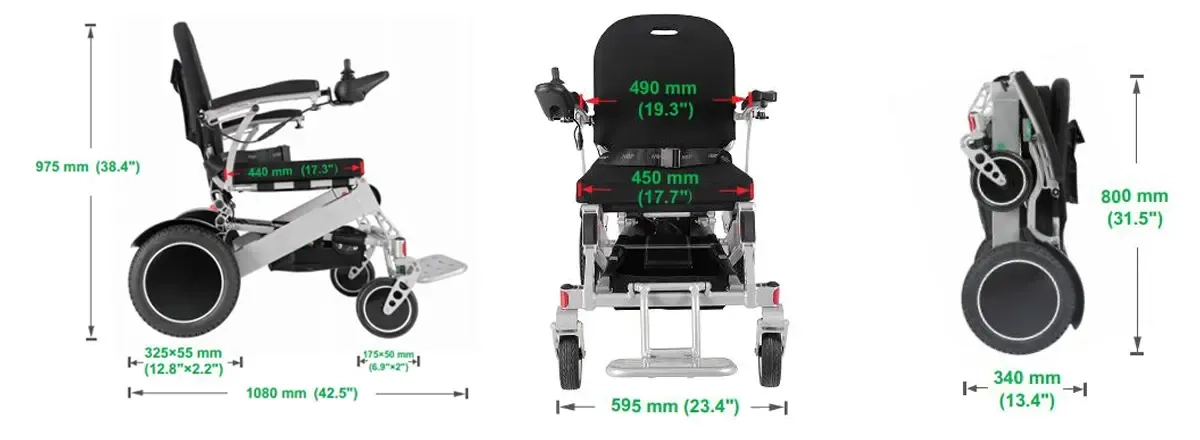 Waterproof intelligent joystick controller on electric wheelchair