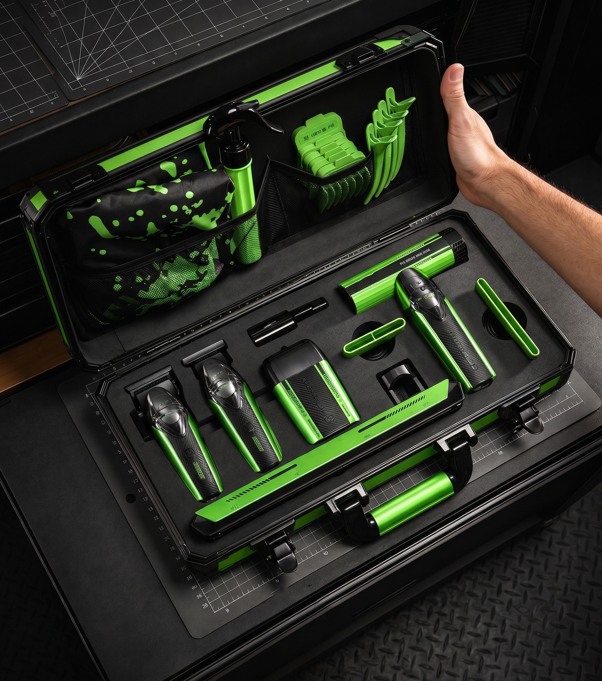 MUSCULAR Barber Kit – The Ultimate Professional Hair Cutting Set for Barbers & Home Use