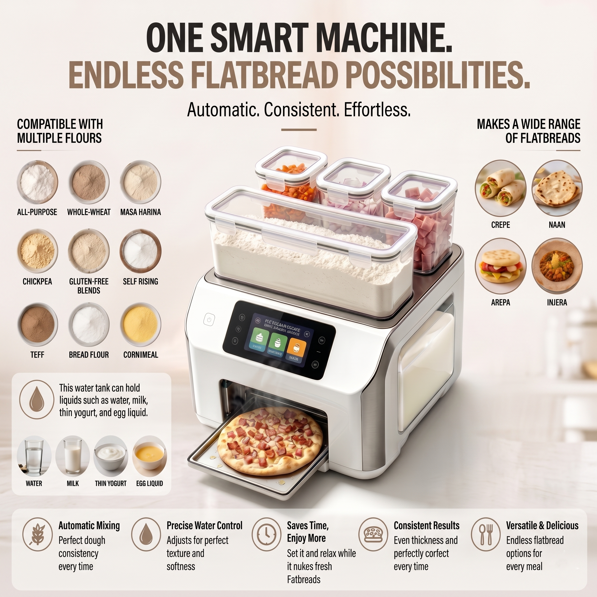 umymall™ Automatic Smart Pancake Griddle Machine