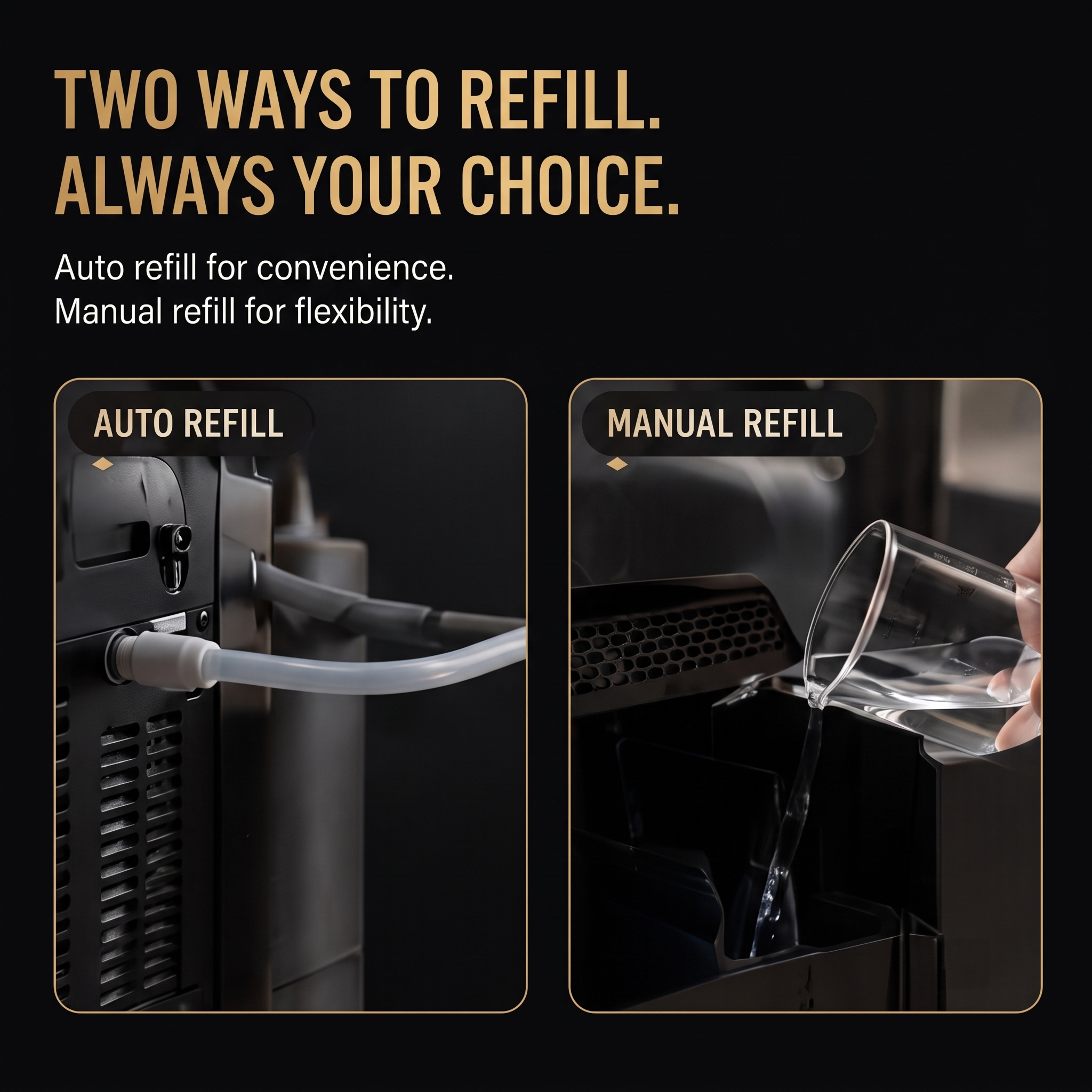 3.2" Clear Ice Ball Maker Countertop, Sphere Ice Maker with Automatic Water Supply, 3 pcs in 15 Mins, 288 pcs/Day, Sphere Ice Maker with Automatic Water Supply, Self-Cleaning, Enhanced Insulation for Whiskey Bar