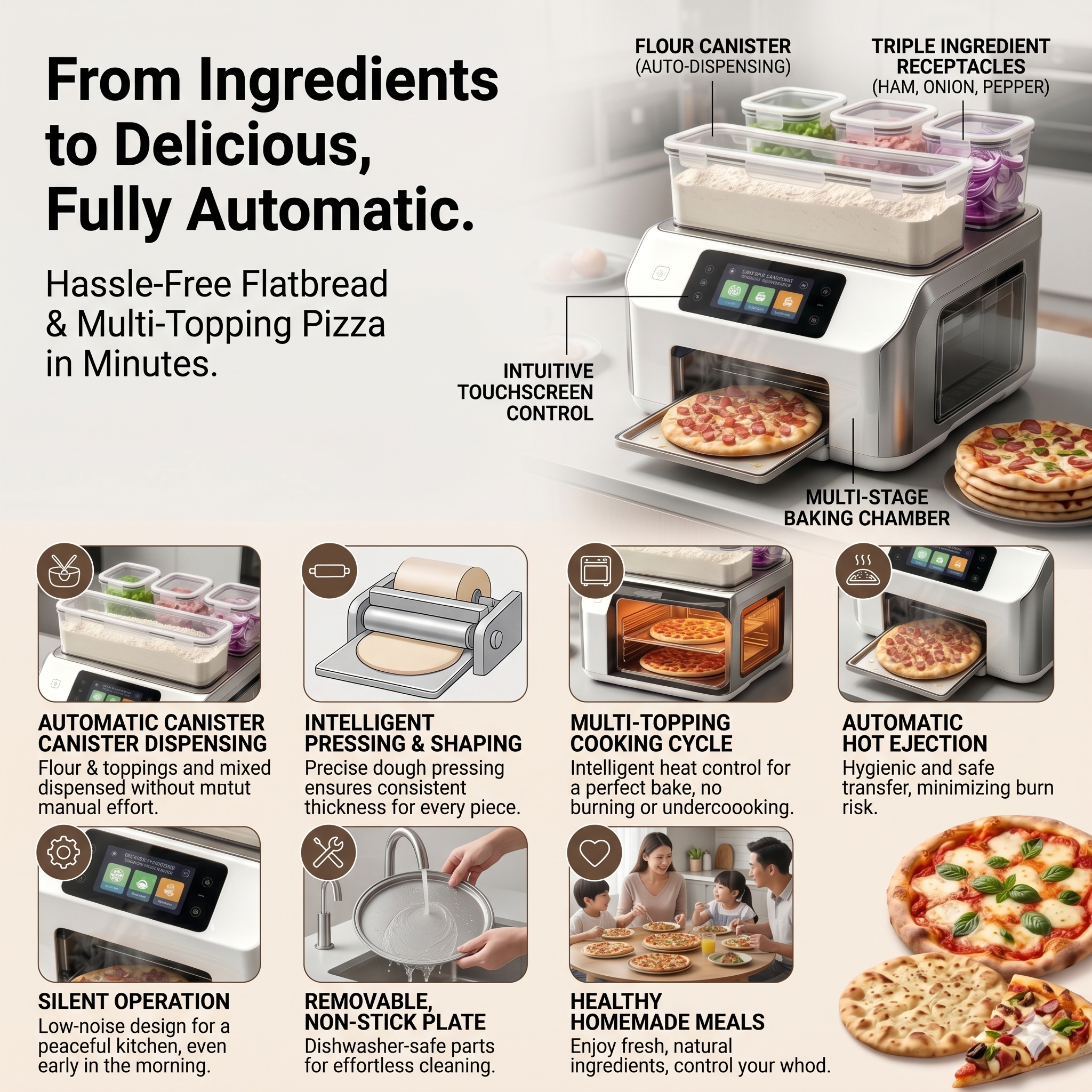 umymall™ Automatic Smart Pancake Griddle Machine