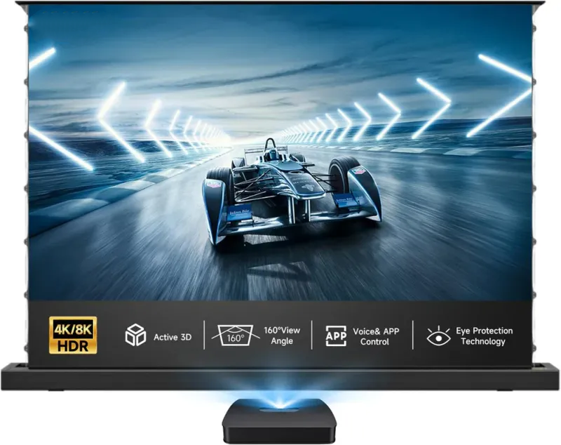 Electric Video Projector Screen