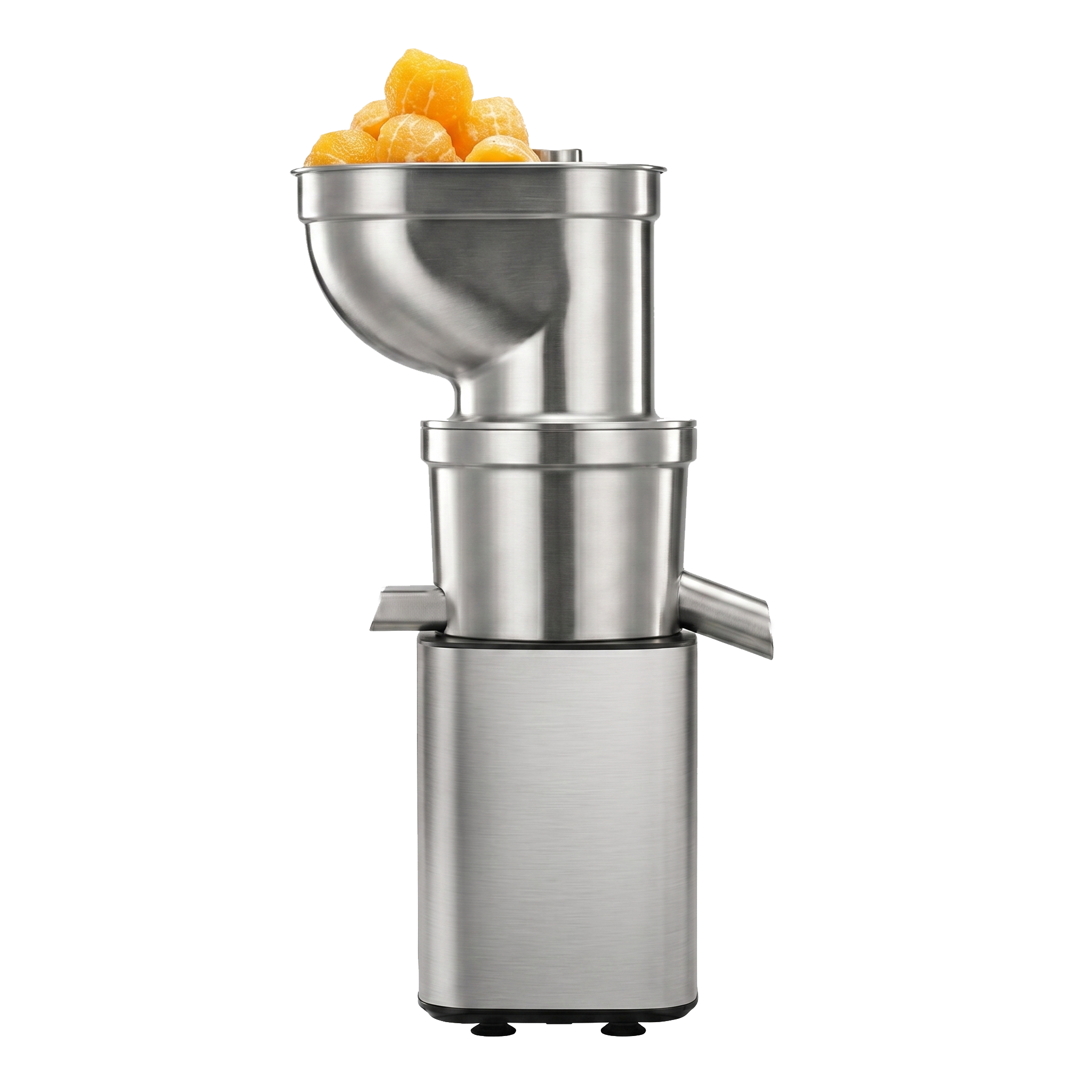 Large Feed Chute Stainless Steel Juicer – Automatic Juice & Pulp Separation System