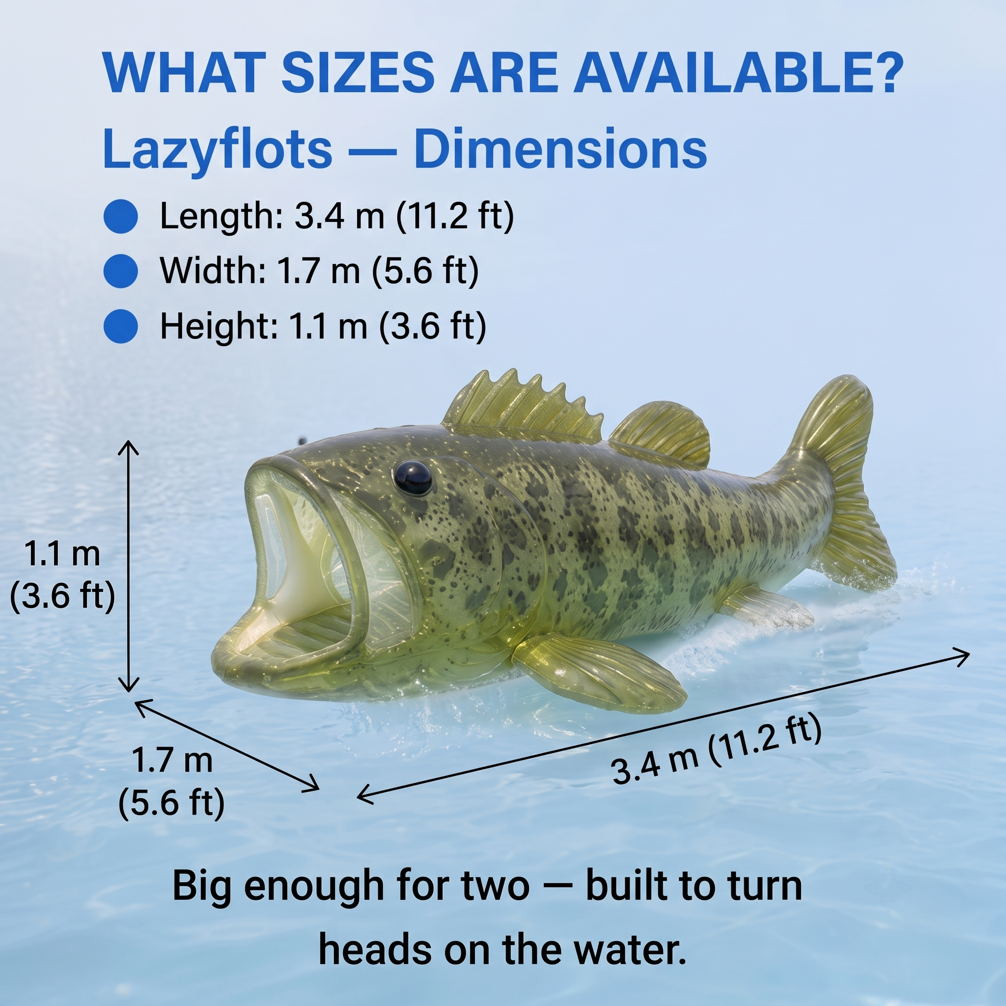 Bass-floatie
