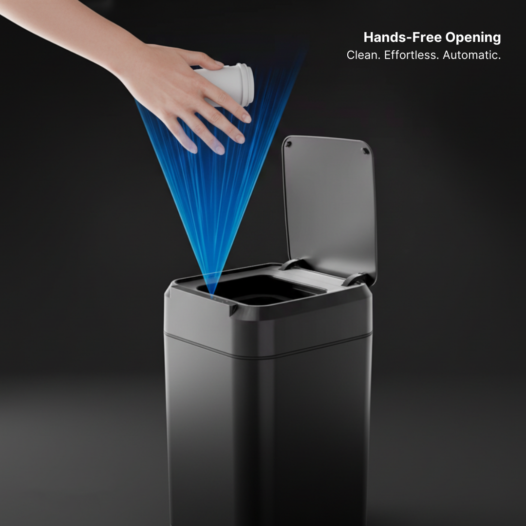 Royal Bin™ 17L - Touchscreen, Self-Sealing Smart Trash Can