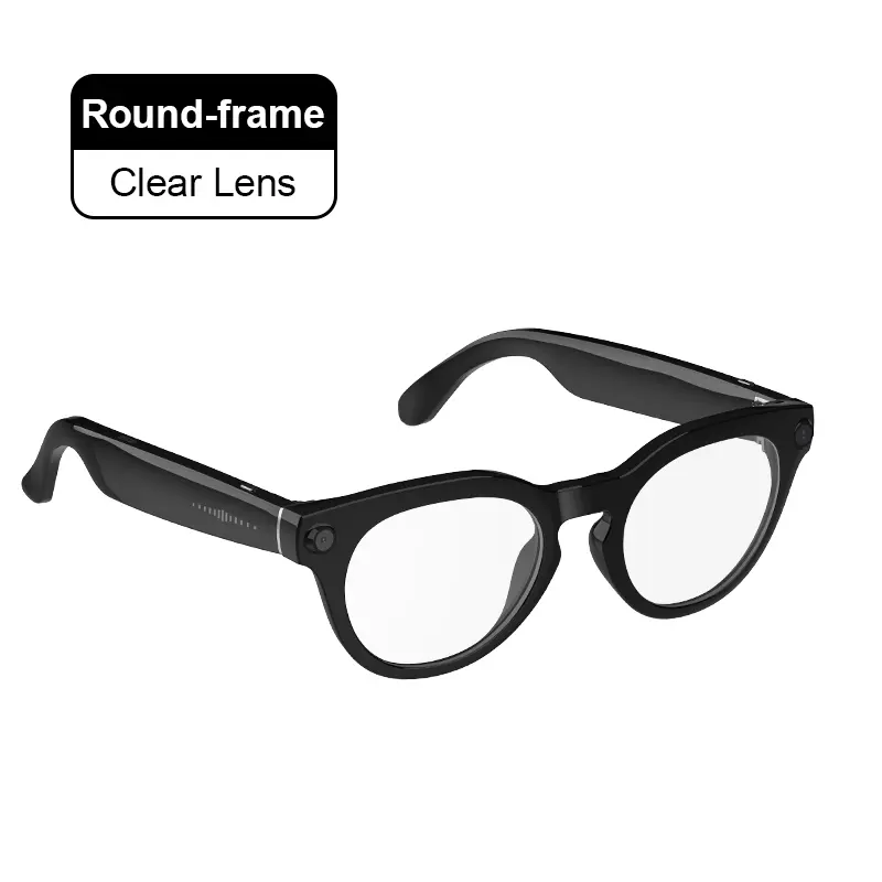 Smart Bluetooth Glasses with 1080p Camera & Audio