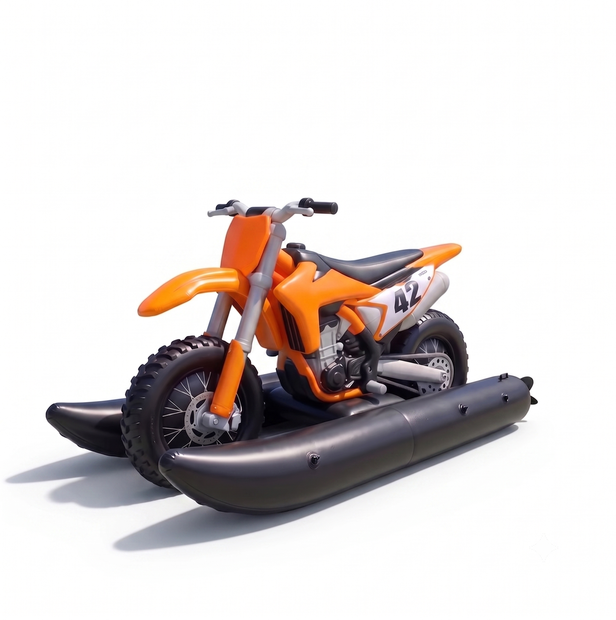 Inflatable Water Scooter for Adults Up to 35 km/h • Foldable Design • Battery Powered • Easy Storage