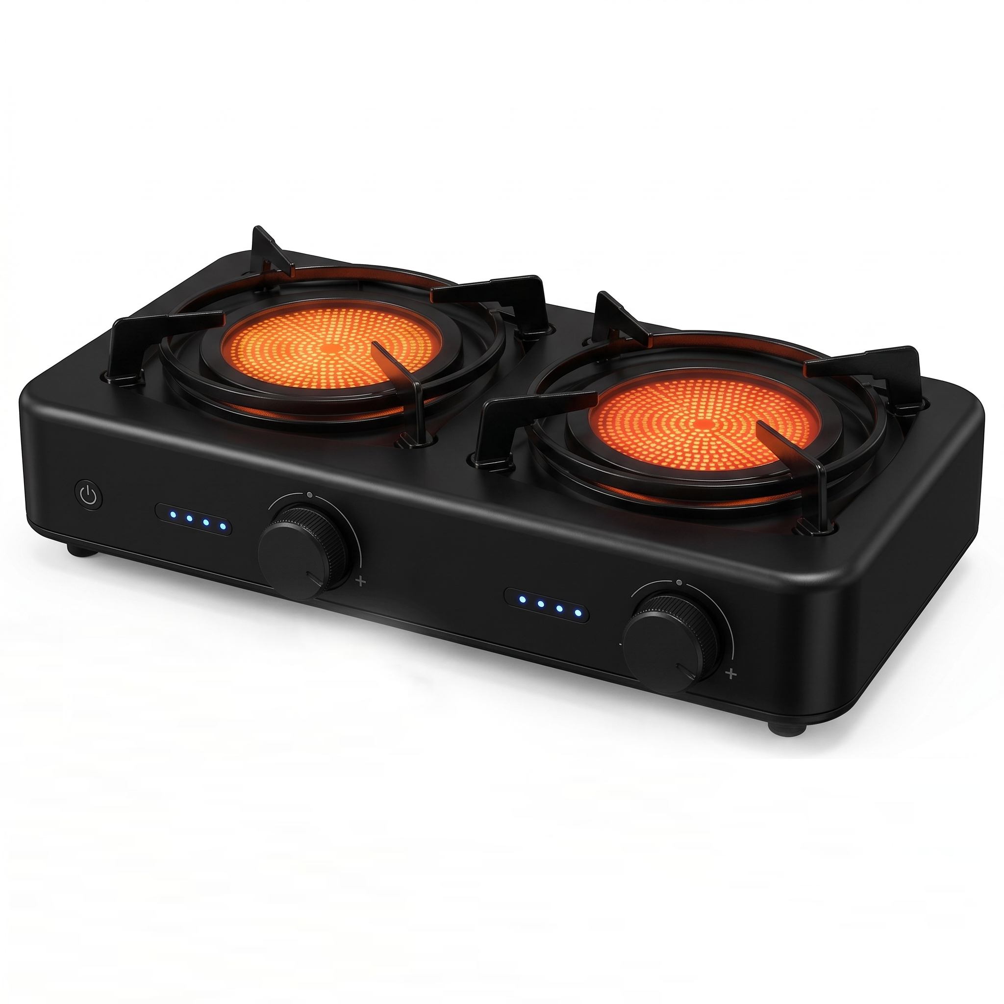 Portable USB Rechargeable Electric Stove – Smokeless Cordless Cooker with Solar Charging Support