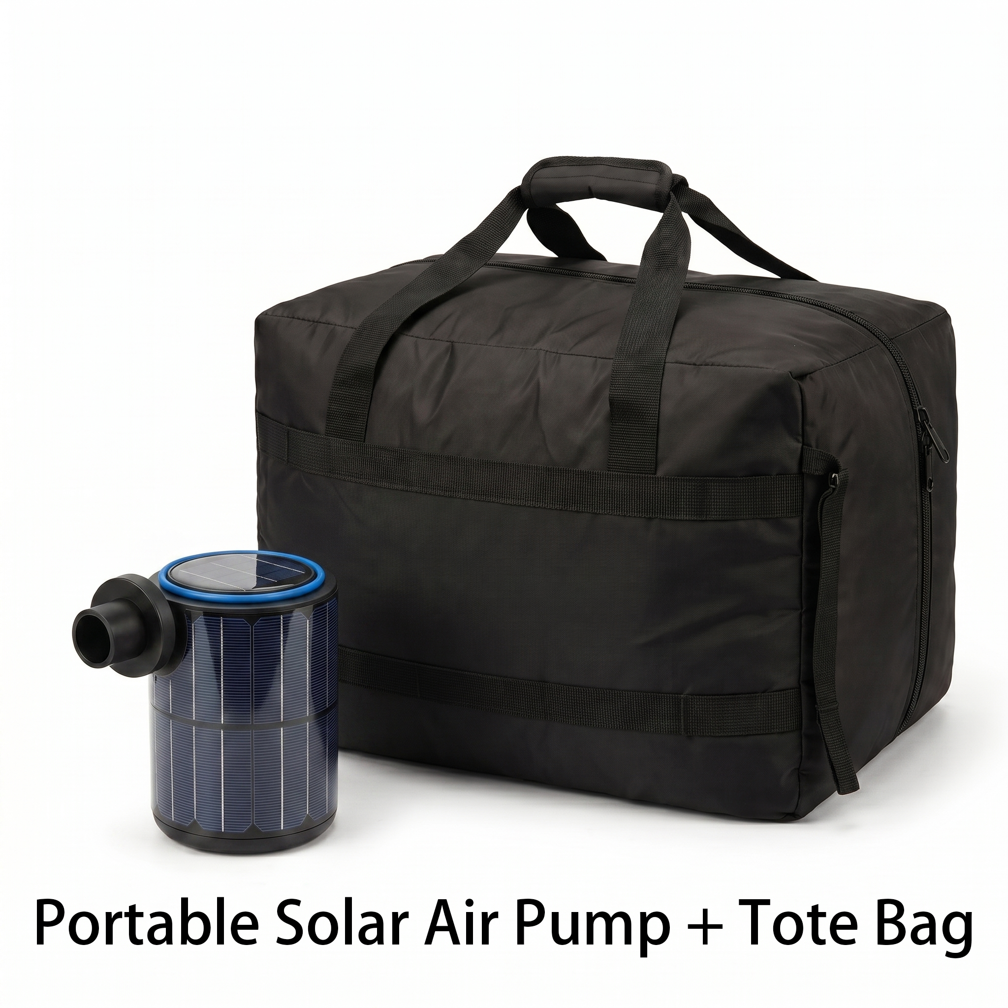 Exclusive Bonus:Portable Solar Air Pump with Tote Bag