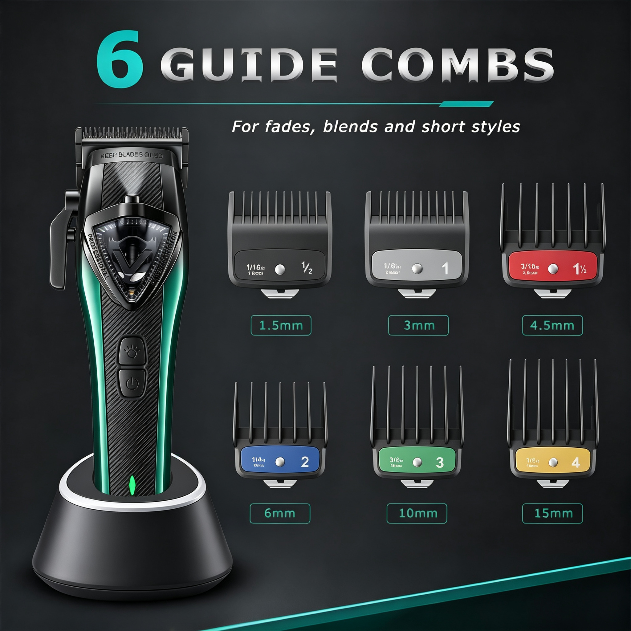Professional Hair Clippers for Men Kit