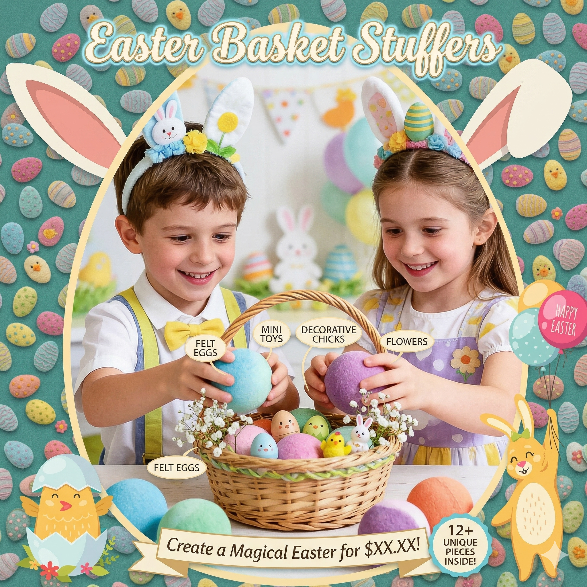 🔥LAST DAY 49% OFF - 🛁 Natural Bath Bombs for Kids with Mega Bubbles & Surprise Inside 🥚✨