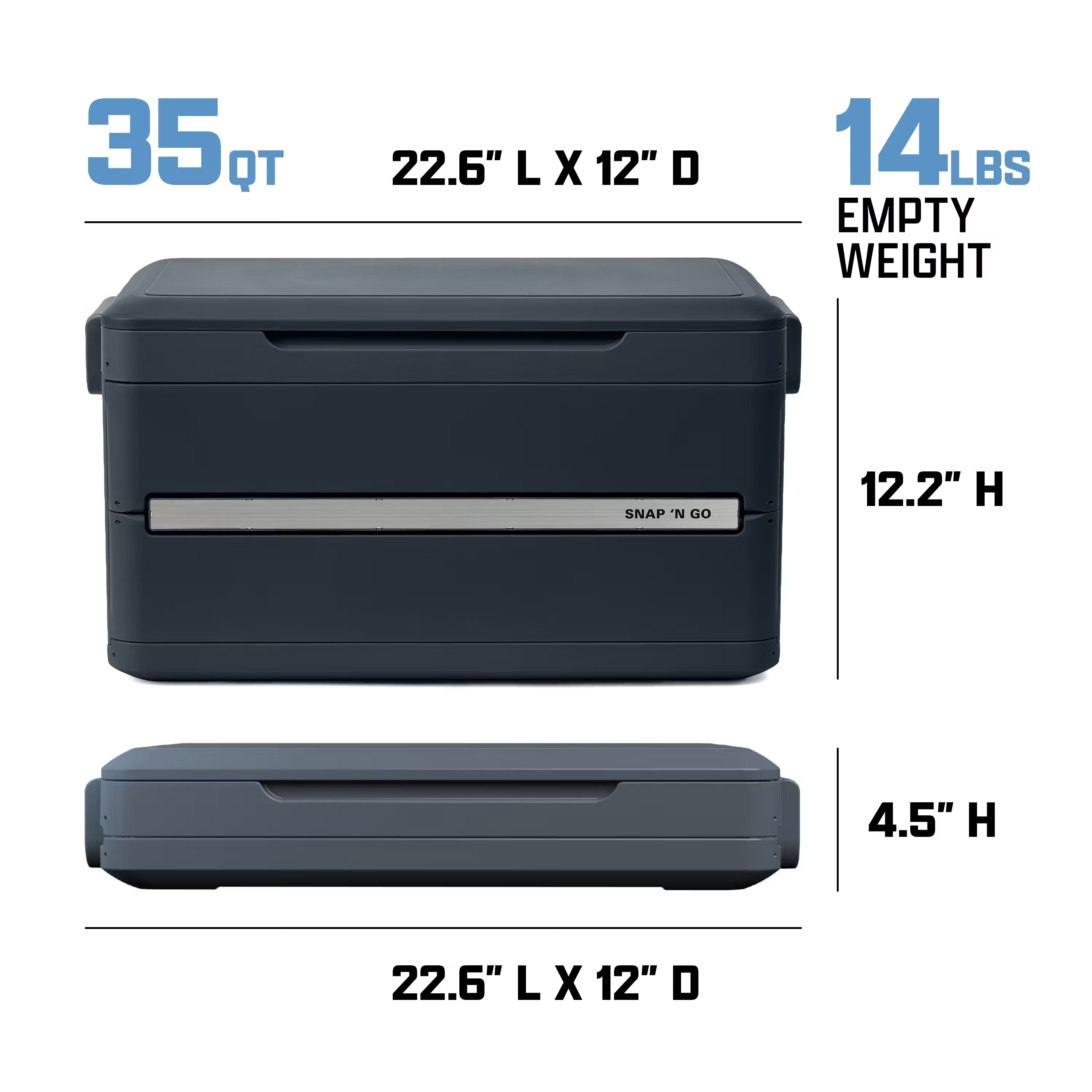 Snap 'N Go Collapsible Hard Cooler