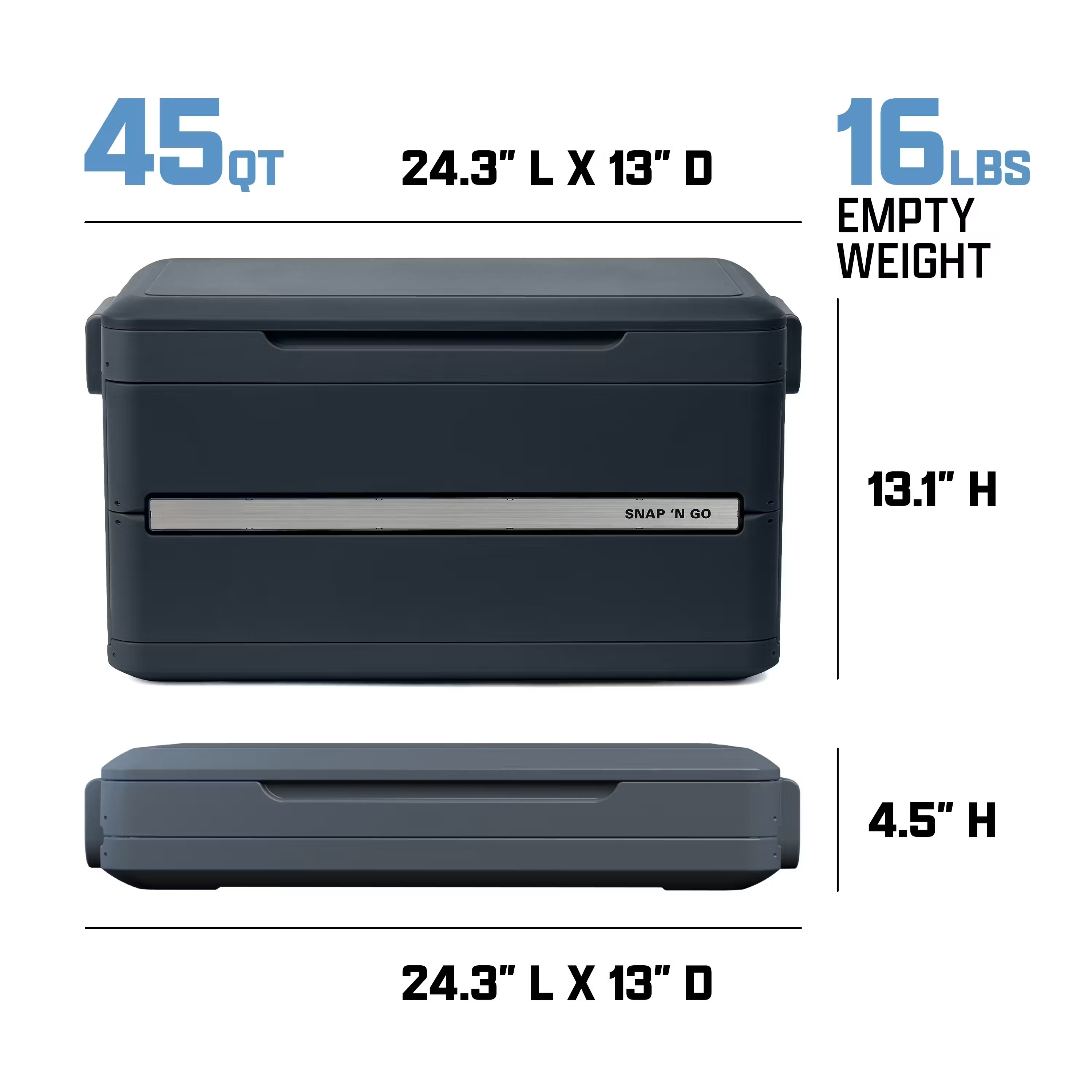 Snap 'N Go Collapsible Hard Cooler