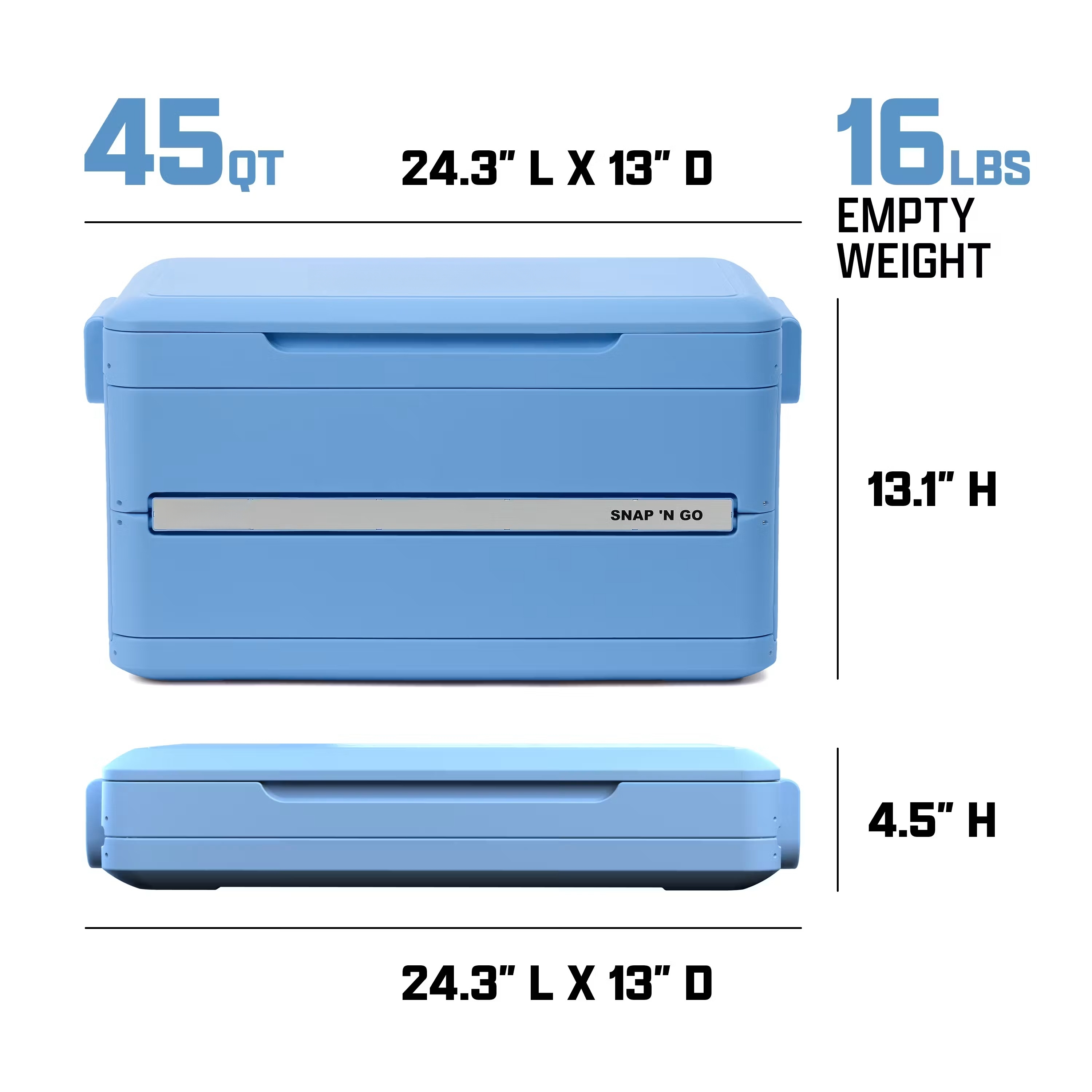 Snap 'N Go Collapsible Hard Cooler