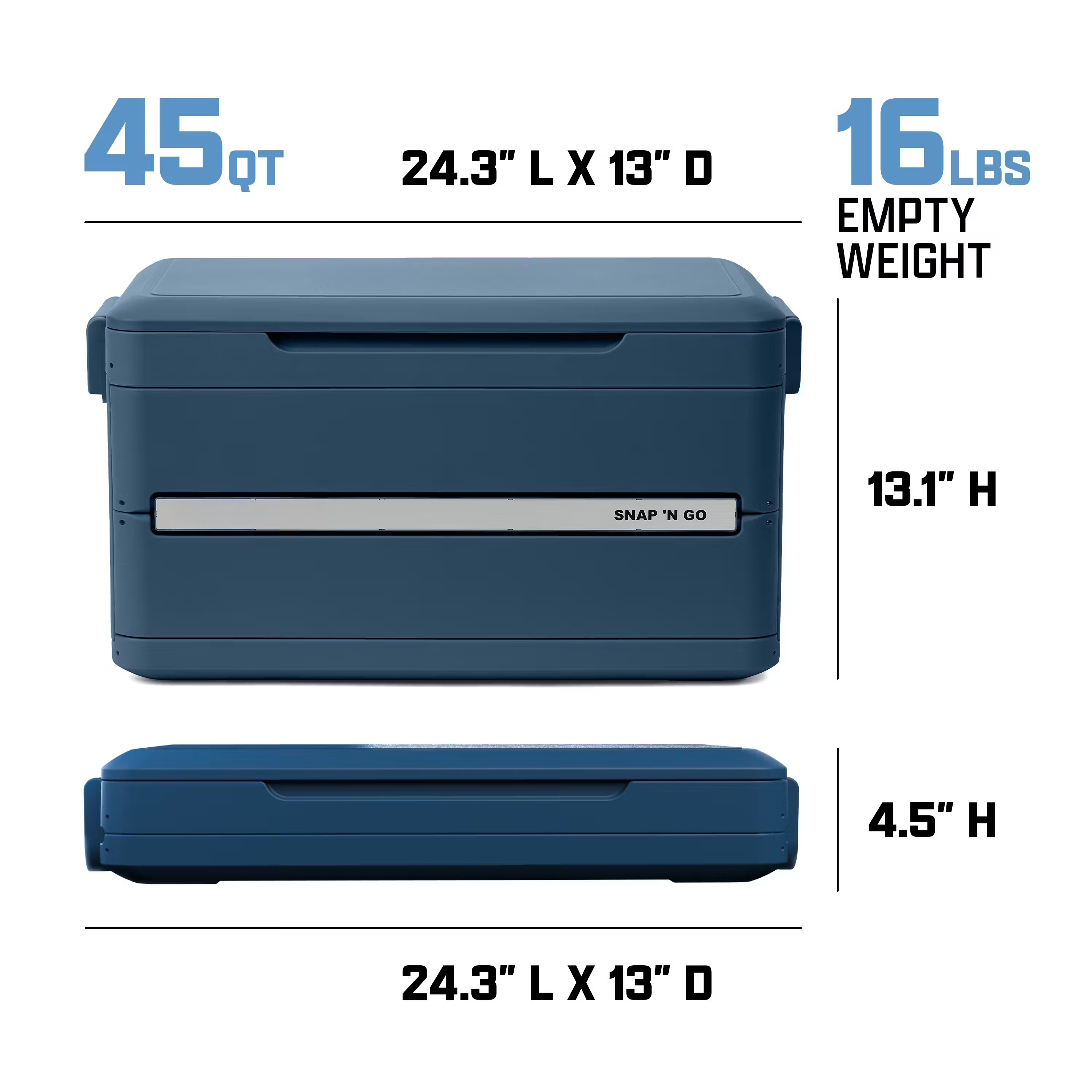Snap 'N Go Collapsible Hard Cooler