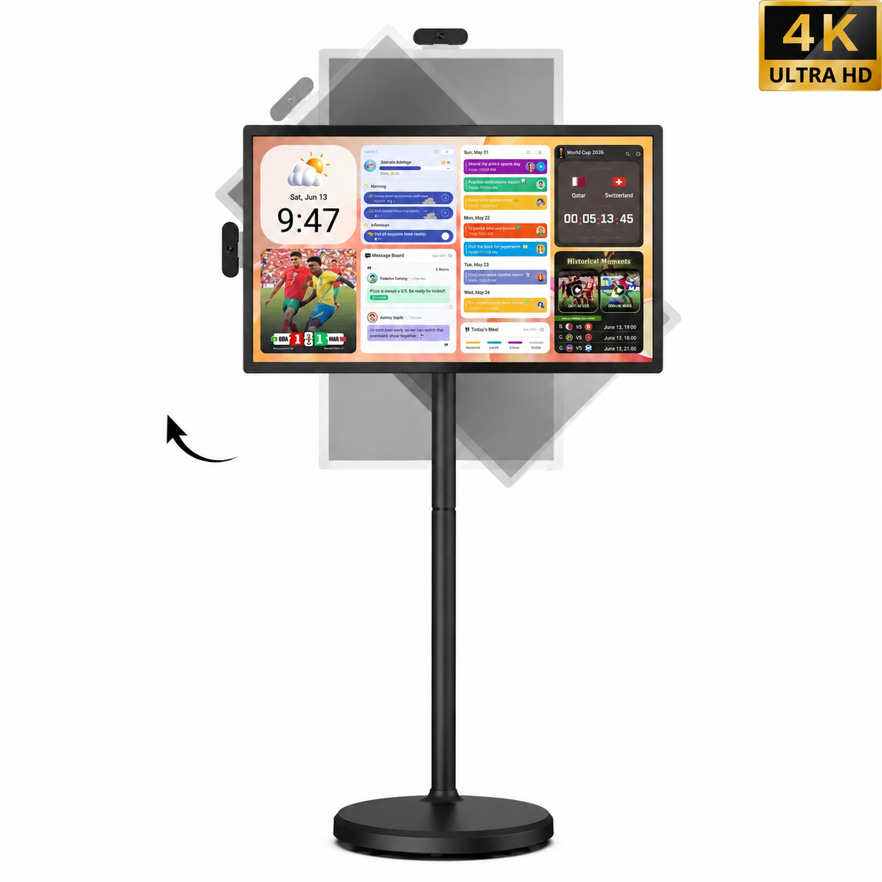 🔥Today's Special🔥4K Portable TV