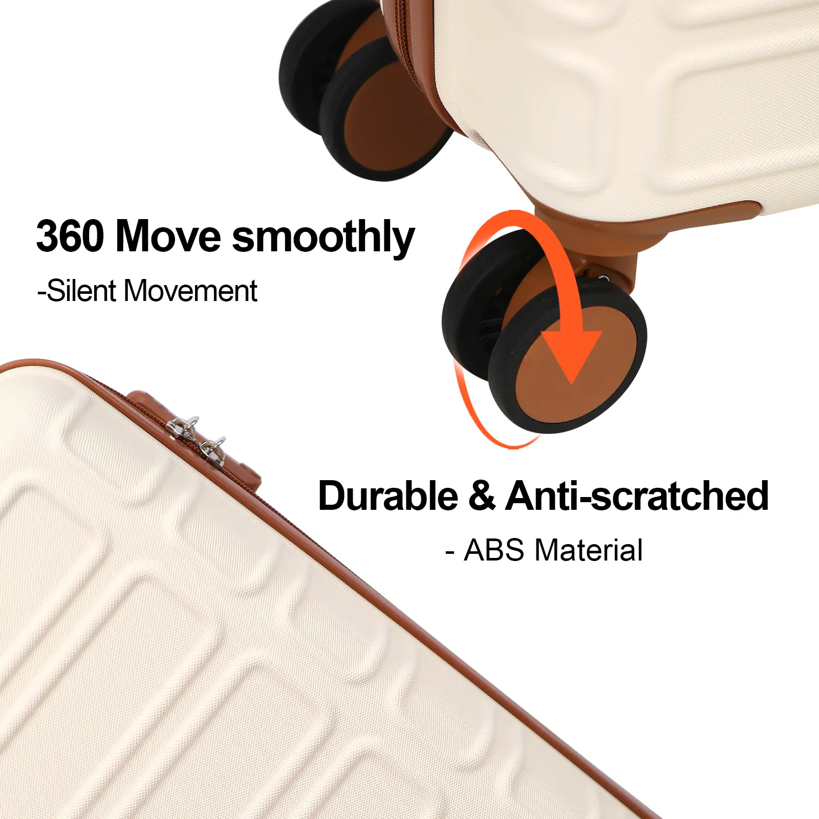 🔥Last Day For Clearance🔥4 Piece Expandable Hardshell Luggage Set with TSA Lock