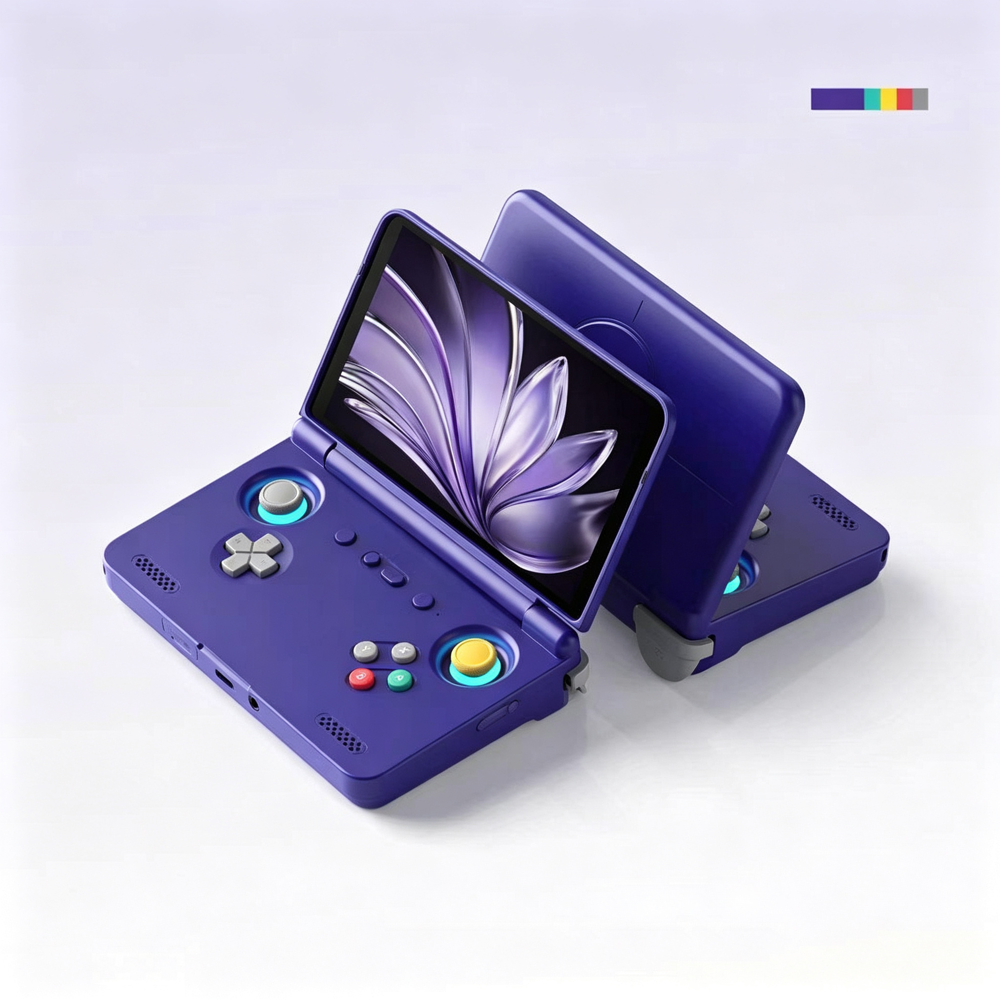 Retroid Pocket Flip2 Handheld Game Console 5.5''IPS Screen Game Consoles Android 13 8GB+128gb