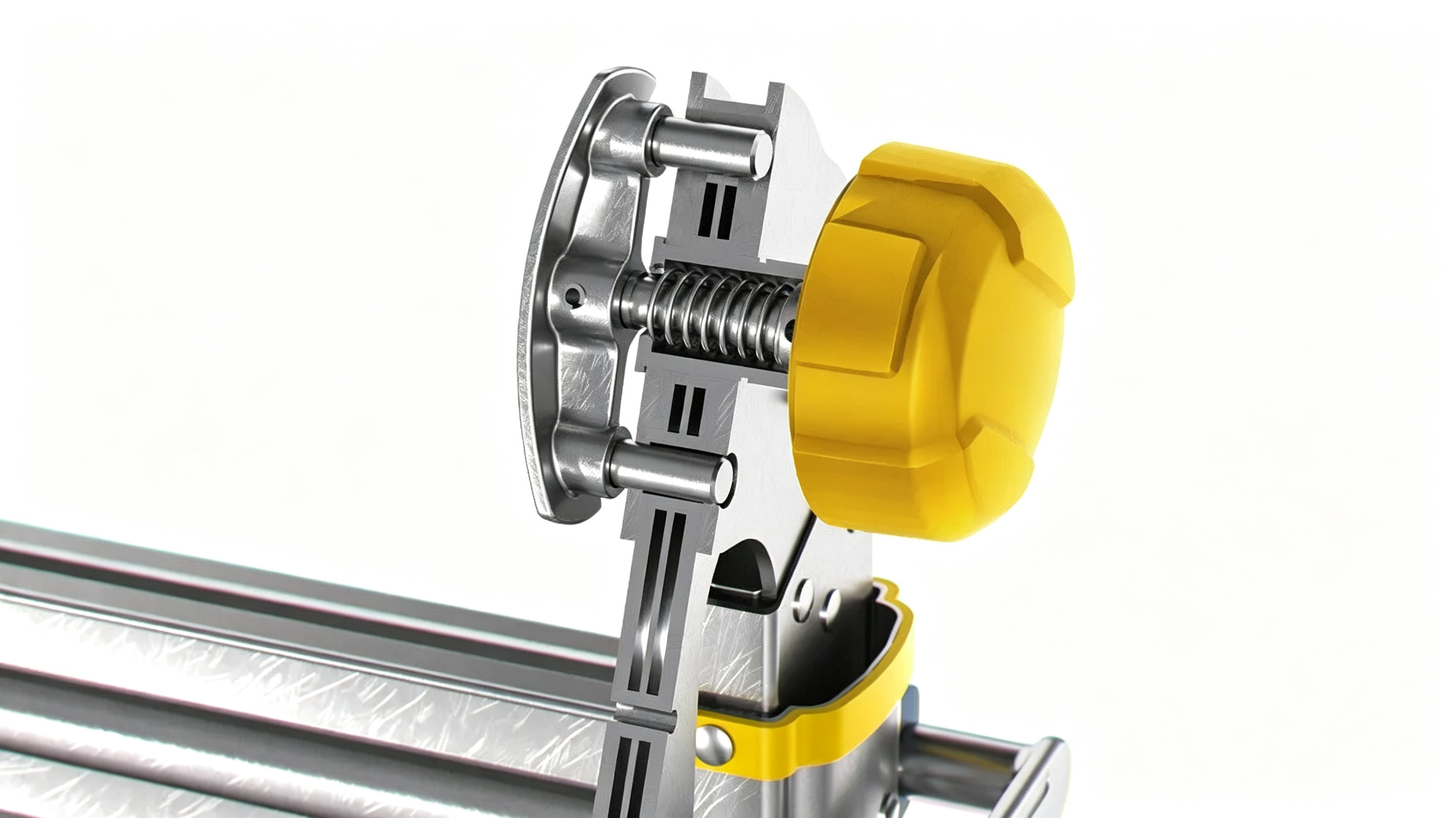 Multi-position aluminium ladder configuration