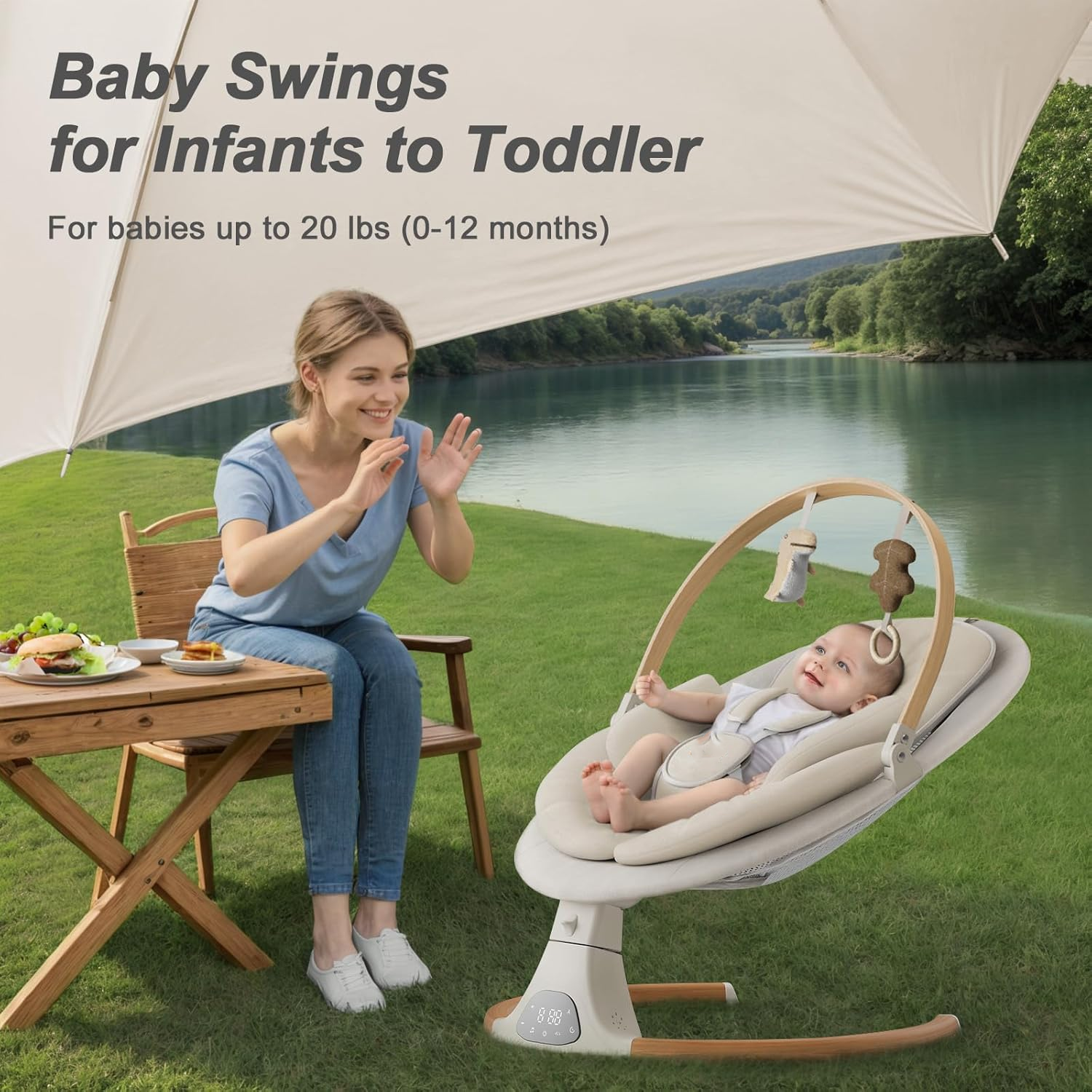 Automatic Baby Swing – Soothing & Comfortable