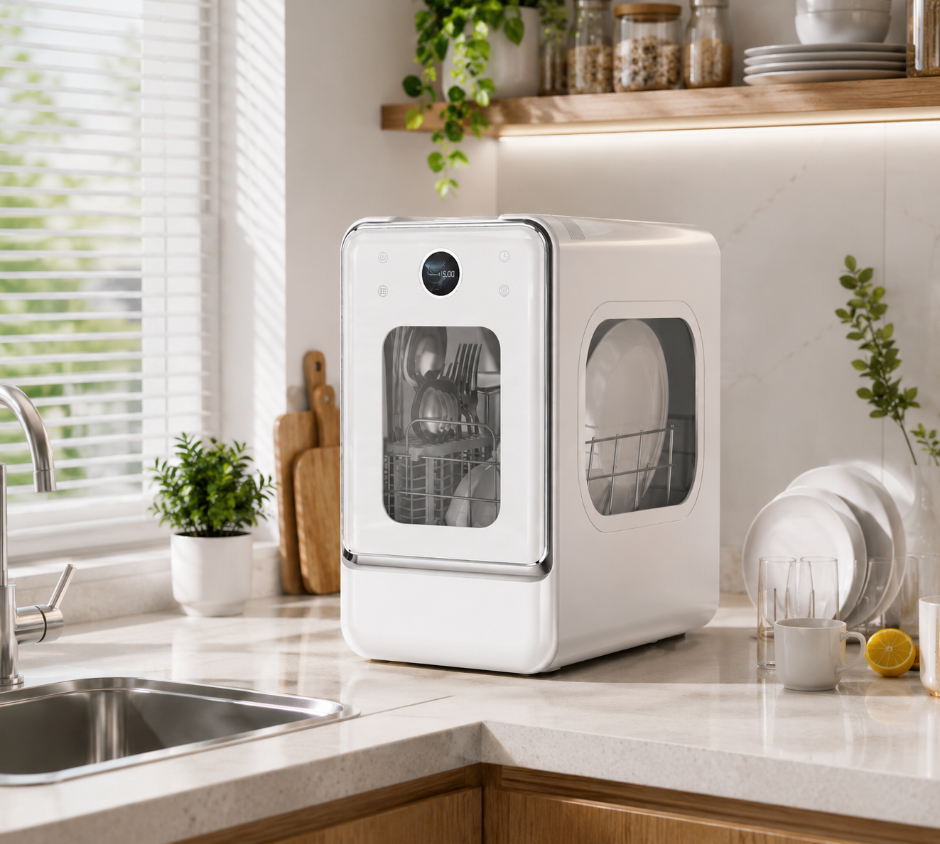 The Smartest Portable Dishwasher